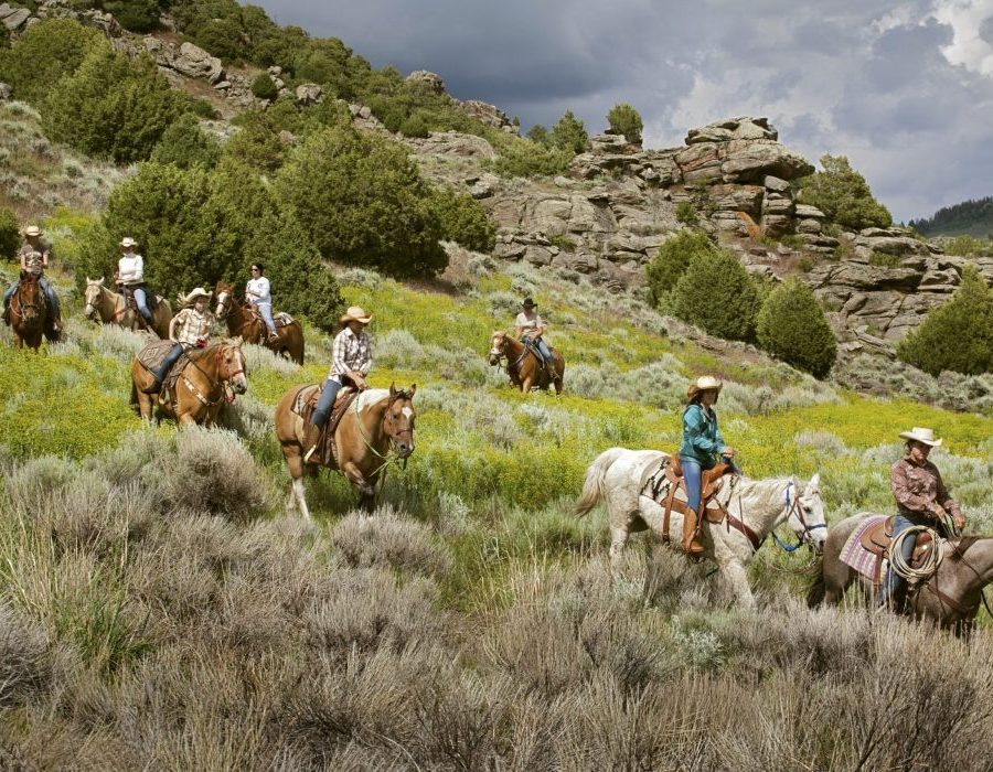 Wyoming Upland Hunting, Fishing, Horseback & Spa